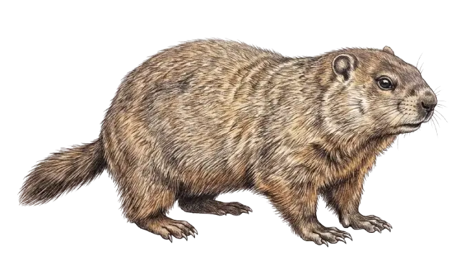 Humane groundhog exclusion and burrow sealing services in Western North Carolina