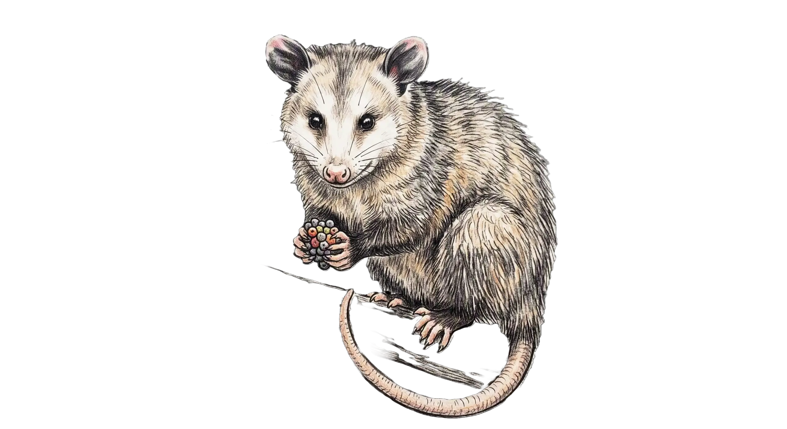 Humane opossum relocation and crawlspace sealing in WNC